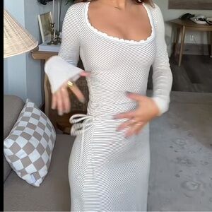 Anthropologie Striped Daily Practice Dress - XXS